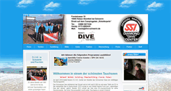 Desktop Screenshot of dive-schwerin.de